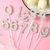 Pearl Number 0-9, White Background, Pearl Rhinestone Fabric Patch, Clothing Accessory, Decoration