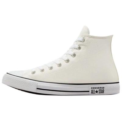 All Star Versatile Casual Comfortable Durable Shock-Absorbing High-Top Canvas Shoes Unisex Sneaker White A09205C