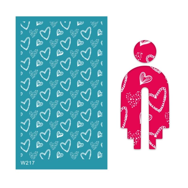 Silk Screen Stencils for Clay Reusable Silkscreen Print Clay Jewelry Making DIY Art Craft Earrings Making Supply Tools 1