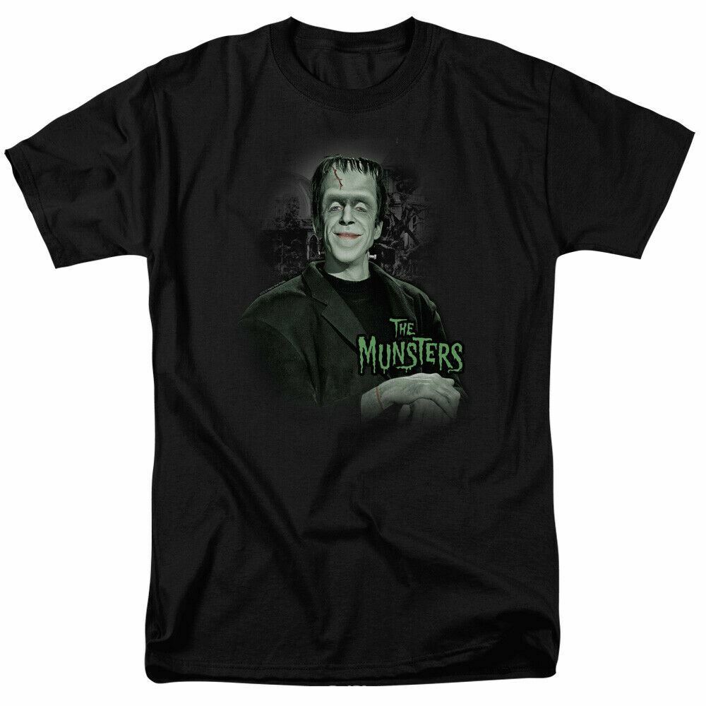 The Munsters Man of the House T Shirt Mens Classic TV Show Herman Black Unisex T-Shirt XXL