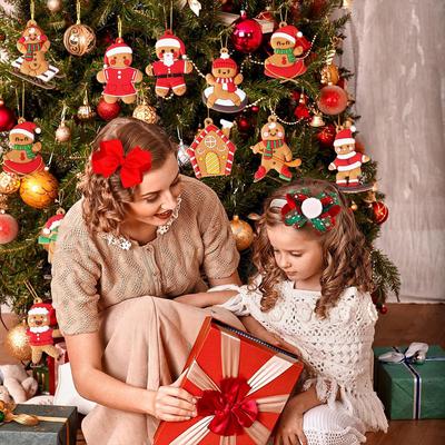 PVC Soft Rubber Christmas Tree Ornaments & DIY Scene Props