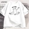 Retro Frog Self Care Tshirt Funny Cute Frog Tshirt Casual Cotton Short Sleeve Frog Lover Gift Positive Unisextal Health T Shirt