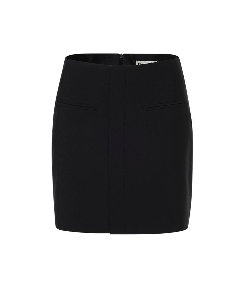 Moseullu Mini Lip Skirt Pants (Black)