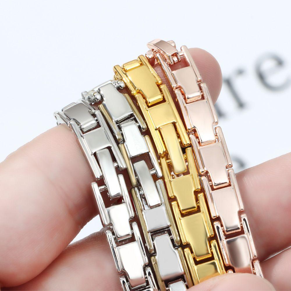 Women Men Sleep Aid Jewelry Treatment Health Care Hematite Detachable Bangle Magnetic Therapy Bracelet Energy Healing