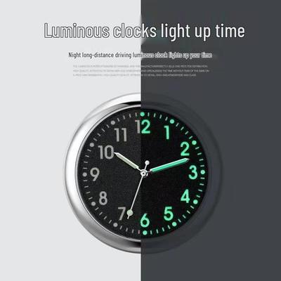 Universal Super Luminous Digital Car Clock - Interior Dashboard Quartz Watch