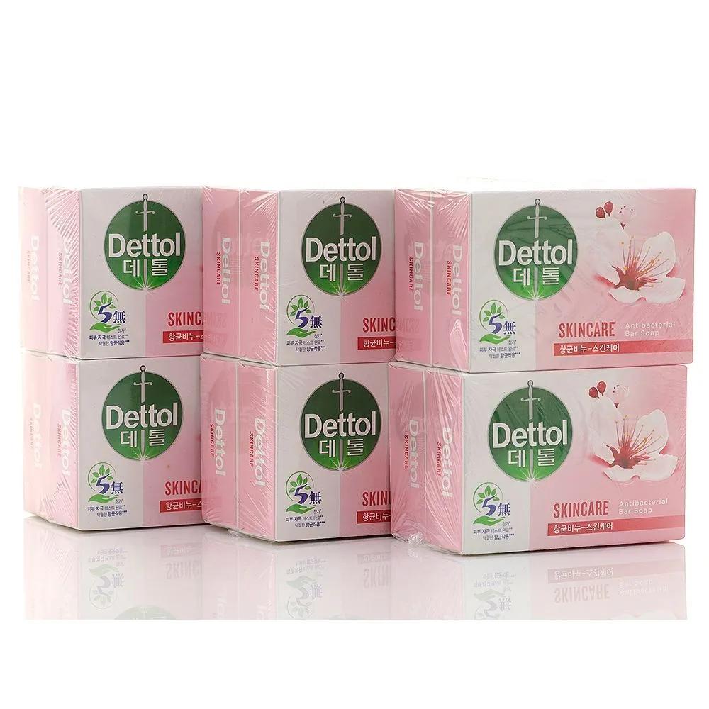 Dettol Antibacterial Soap 100g (4 Packs x 3) - Skincare, Excellent antibacterial action, 5-free additives, Skin irritation tested