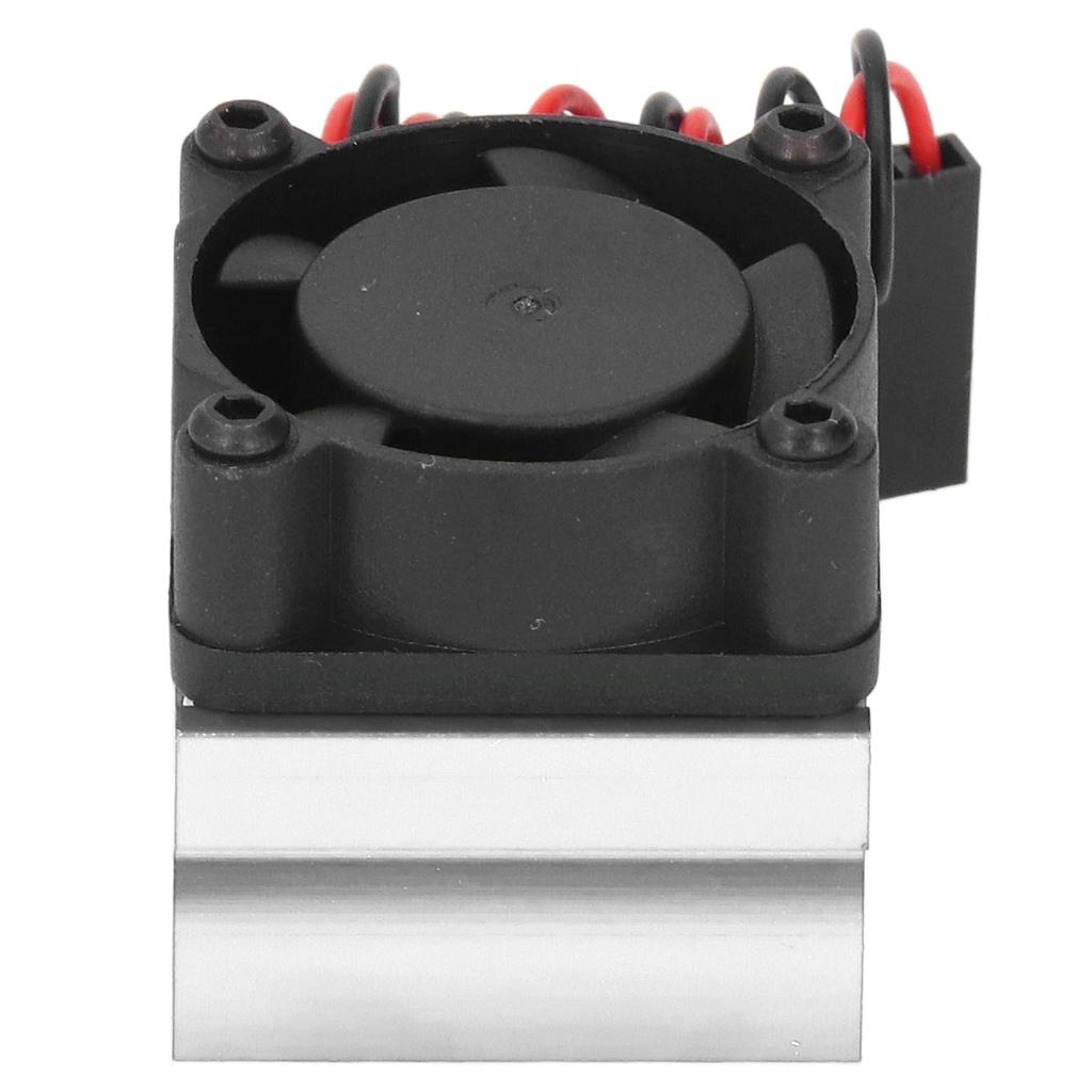 RC Motor Cooling Fan Heatsink Fan RC Accessory for Traxxas 1 18 Remote Control Car Silver