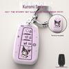 Cartoon Asian Dragon Car Key Cover for Toyota Levin, Camry, and Corolla