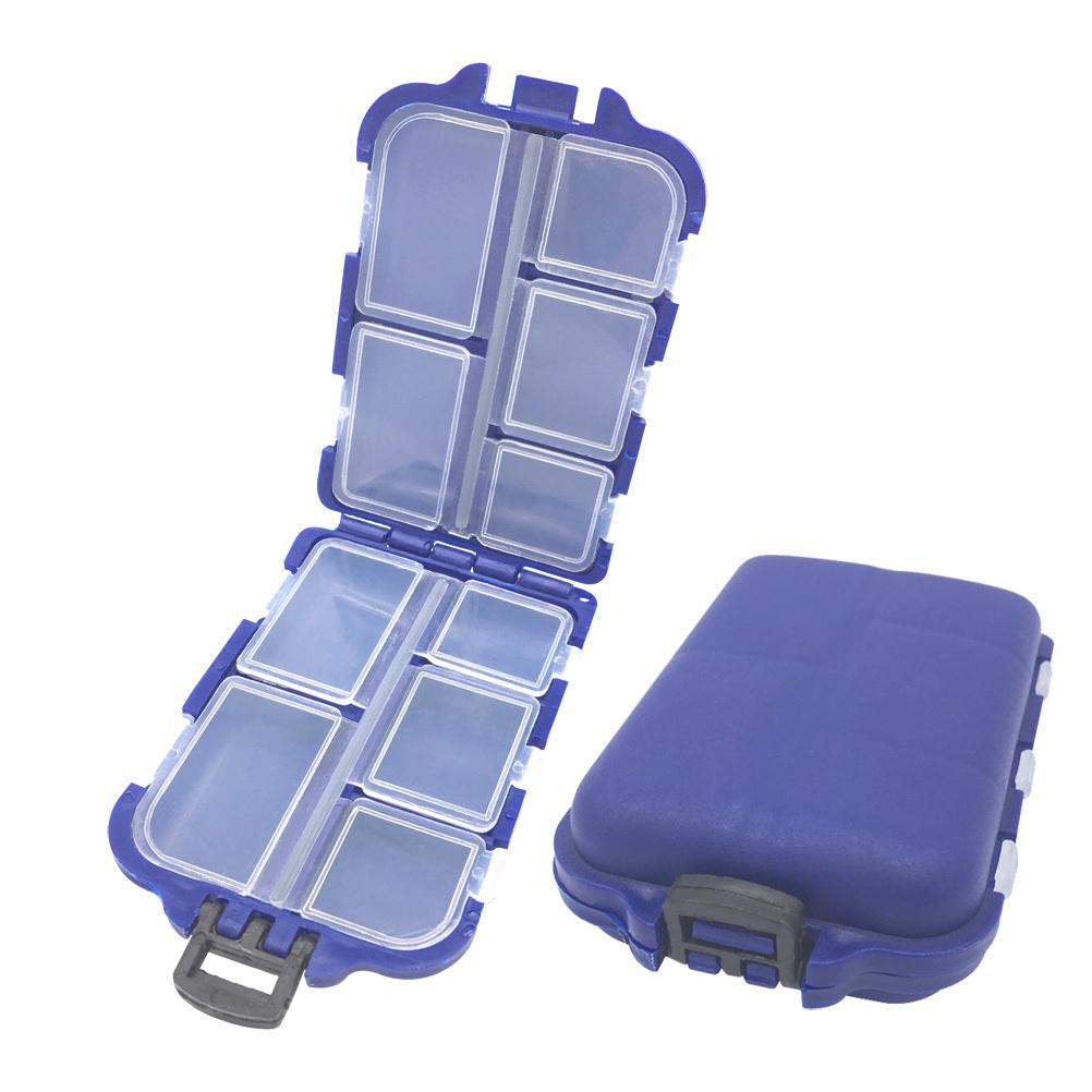 1pc Organize Your Fishing Lures and Jewelry with Our Multifunctional Plastic Storage Container