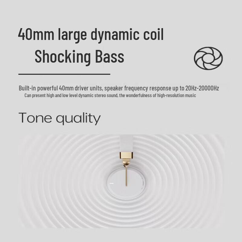 SMVP Noise Cancelling Wireless Over-Ear Bluetooth Headphones