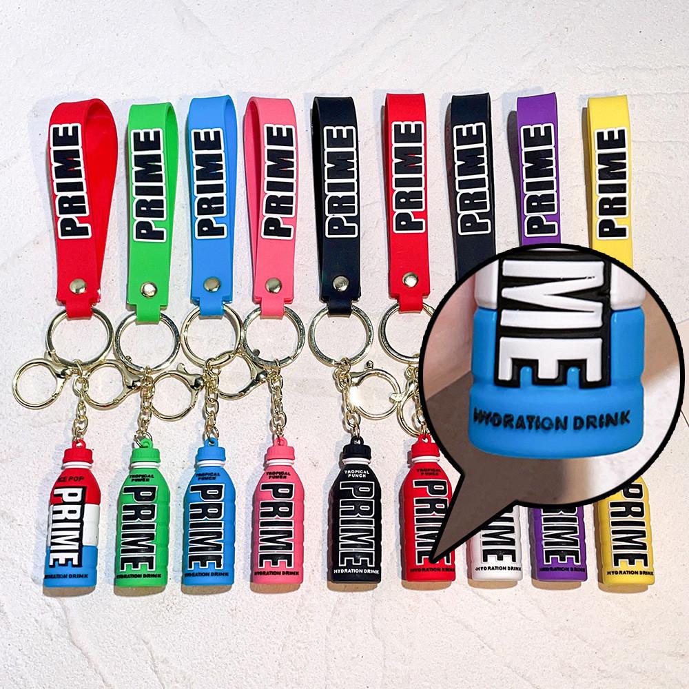 Creative Prime Energy Drink Bottle Keychain Silicone Cartoon Design For All Occasions
