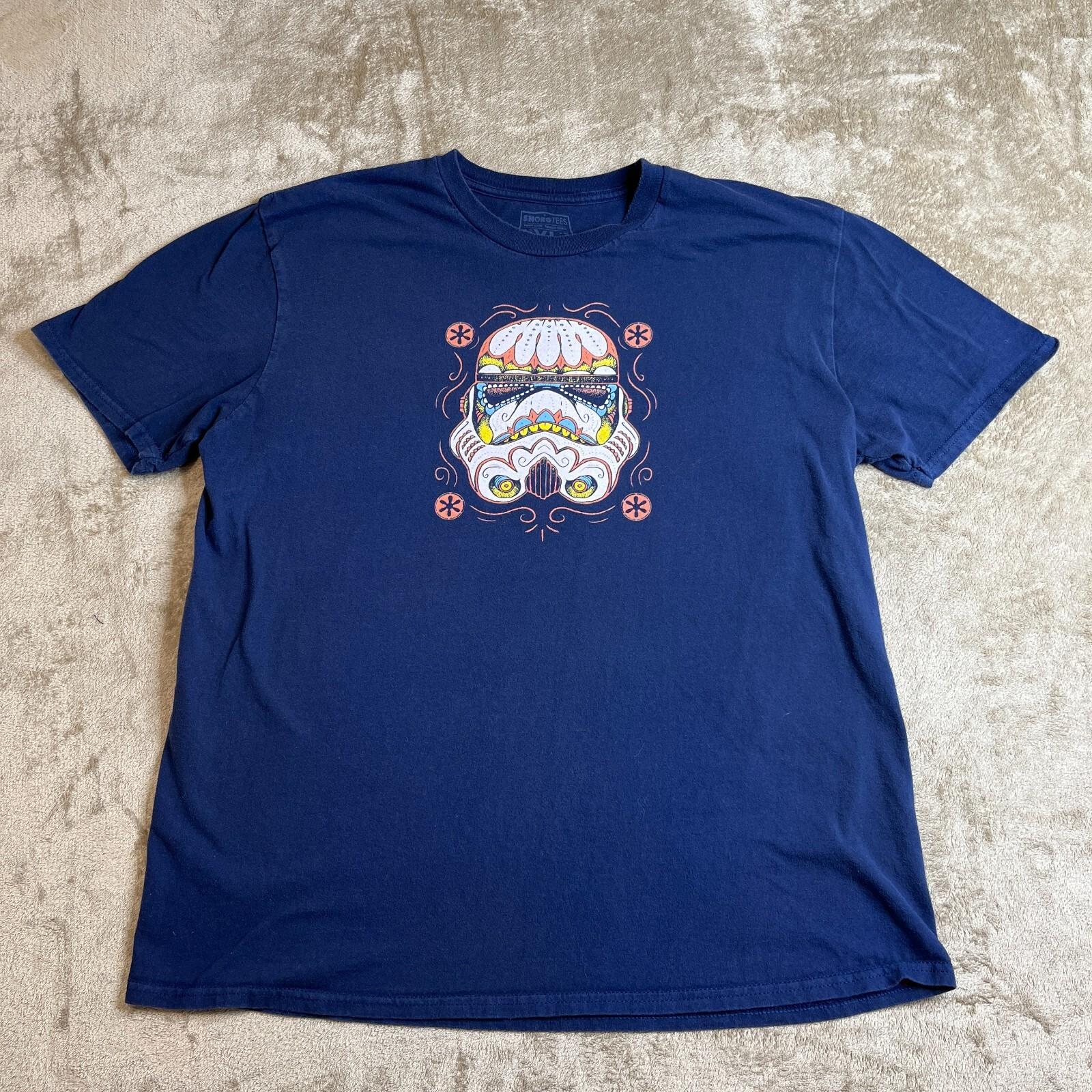 Storm Trooper Star Wars Unisex Tee blue Tshirt XL XL