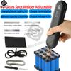 Portable Spot Welder DIY Handheld Spot Welding Machine 12 Gears Adjustable Spot Welding for 18650 Lithium Battery with Lighting