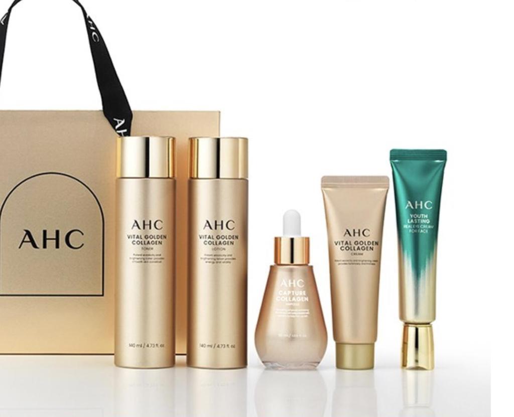 AHC Vital Golden Collagen Youth Total Care 5-Piece Set