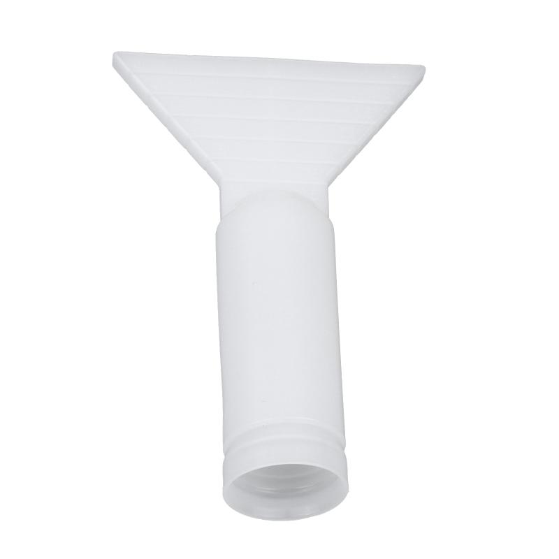 AB Static Mixer Tube Flat Nozzle Adapter External Thread Wide for Industrial Epoxy Resin Adhesive Dispensing Projects