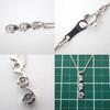 [Used] K18WG Diamond Pendant/Necklace/j55-44