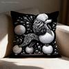 Cute Poodle Pillow Case For Sofa Decor Car Office Room Printing Cushion Cover Decorations And Protector