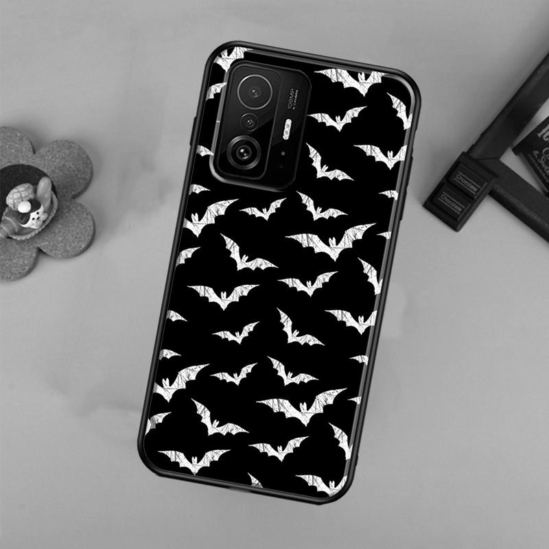 Goth Vampire Bat Gothic Case For Xiaomi 13 14 Ultra 11T 12T 13T 14T Pro POCO X7 Pro X3 X5 X6 F3 F5 F6 M6 Pro Cover