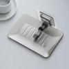 Removable Wall Mount Heavy Duty Plastic Soap Holder Storage Basket Self Adhesive Drain Soap Box