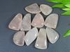 341Cts Natural Rose Quartz Fancy Cabochon Loose Gemstone 10Pcs Lot 23-32MM RQ-2873