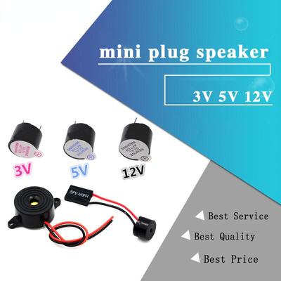 10 stücke 3V 5V 12V Aktive Summer Magnetische Lange Dauer Beep Ton 12*9,5mm Neue und Original Für Arduino Mini Stecker Lautsprecher