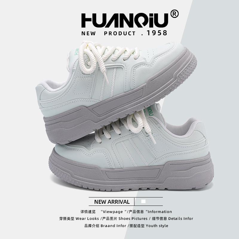 Global retro board shoes women's ZHQ3598 new versatile women's shoes fashion casual women's shoes summer platform shoes