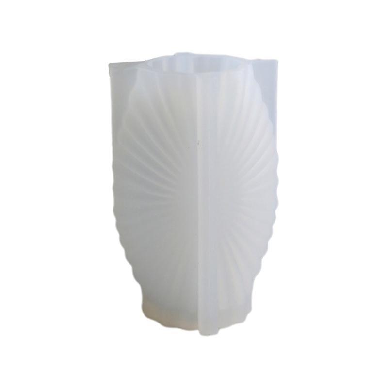 

Ruffle Storage Box Silicone Resin Mold Pen Holder Bottle Epoxy Casting Mold for Jewelry Ornament Container Cup Mold Tool 1