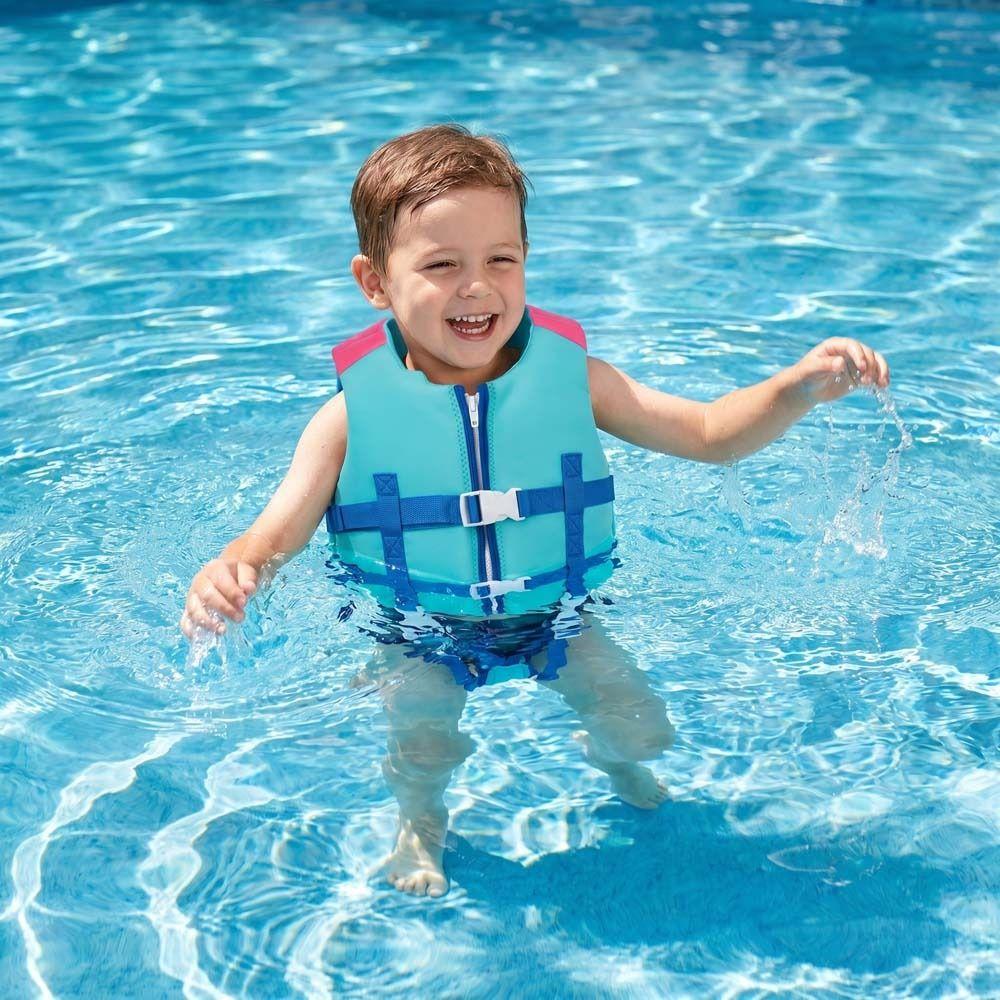 Not Falling Off Child Buoyancy Vest Adjustable Floating Vest Baby Swimming Jackets  Beach