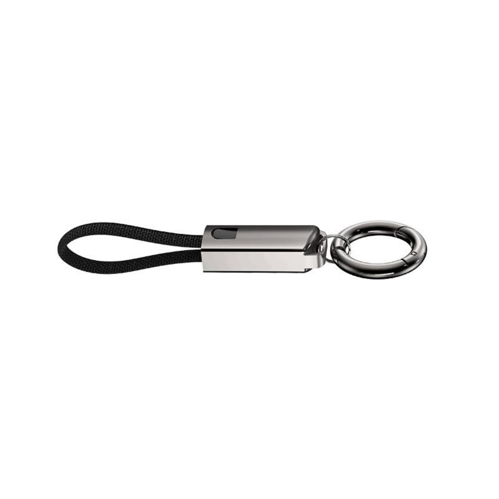 Multiple Use PD60W USB Type C Charging/Data Transfer Cable with Smooth Leather Lanyard for Travel