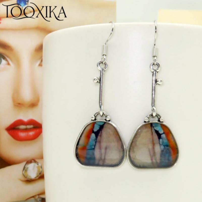 

Tooxika New Fashion Creative Bags/lock Earrings Long Earrings For Women