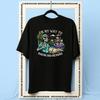 Auf dem Weg, schlechte Entscheidungen zu treffen vintage Totenkopf Feiertags-T-Shirt Damen Unisex Freizeit Baumwolle bedruckte T-Shirts Erwachsene Rundhals Sommer