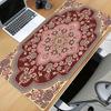 Vintage Persian Rug Extended Gaming Mouse Pad AntiSlip Stitched Edge Aesthetic Decor For Pc Gamer Office Workspace