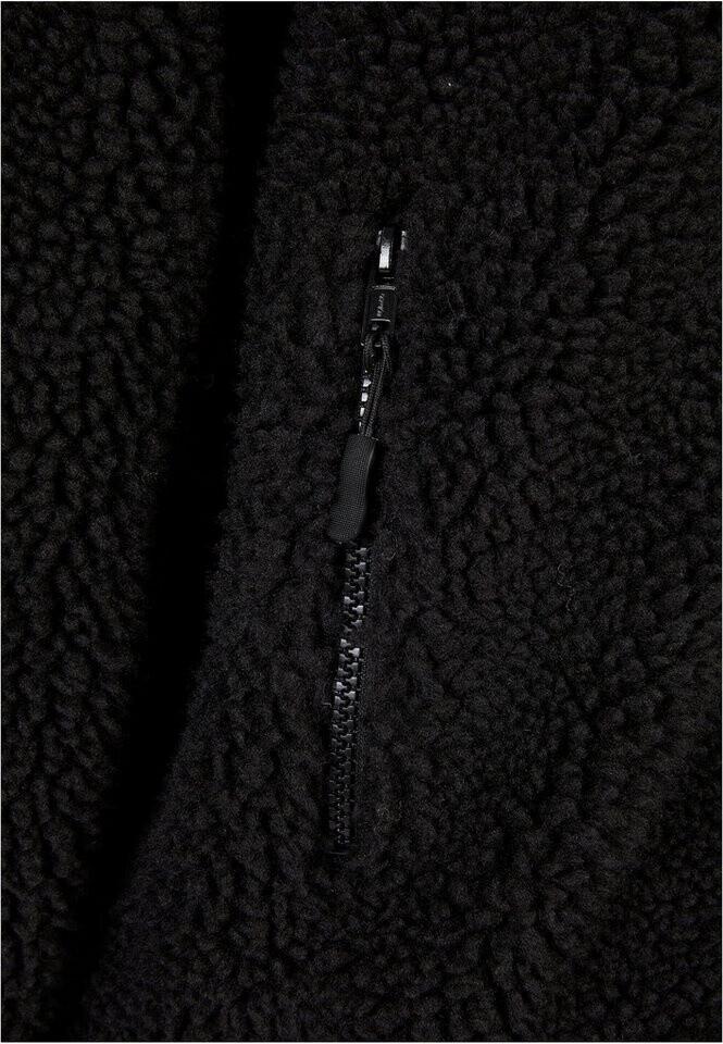 Демисезонная куртка Urban Classics Basic Sherpa Jacket schwarz
