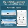 YZ For Model Y Juniper 2021-2026  Model YL 3 Highland Magnetic Sunshade Clips Car Glass Sun Visor Buckle Accessorie 3-8PCS