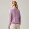 Zhaojun Women's Autumn/Winter 100% Cashmere Half-Turtleneck Sweater