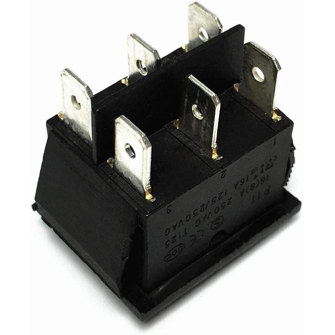 Replacement Start On Off Switch Fits Harbor Freight Predator 7000/8750 Watt 63086 63085 63087 3 Position 6 Pins