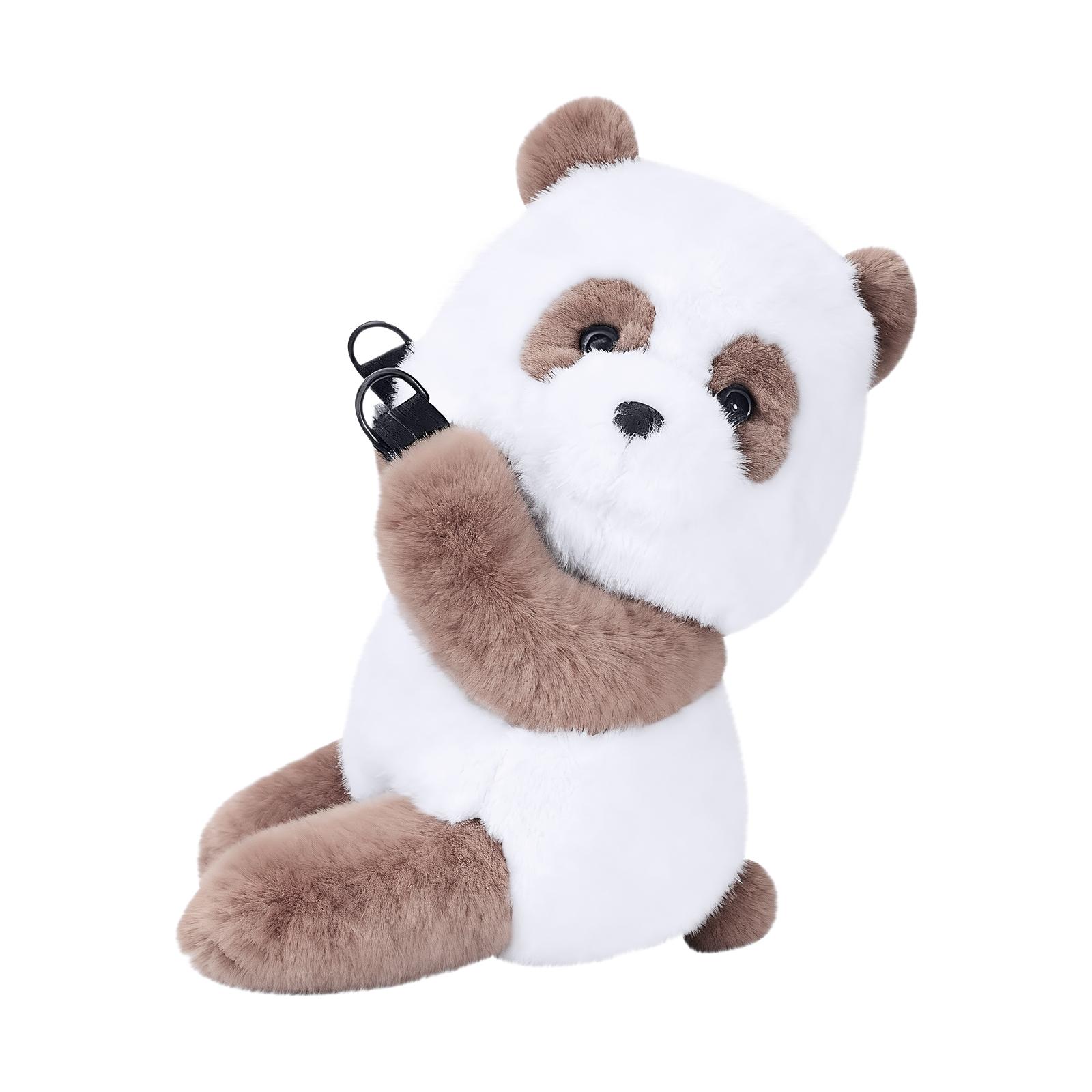 

Interactive Plush Toy With Sound & Mimic Function, Realistic Small Raccoon PP Cotton Filled, 8 Calls & Eye Blinking, Educational Toy For Kids One Size коричневый