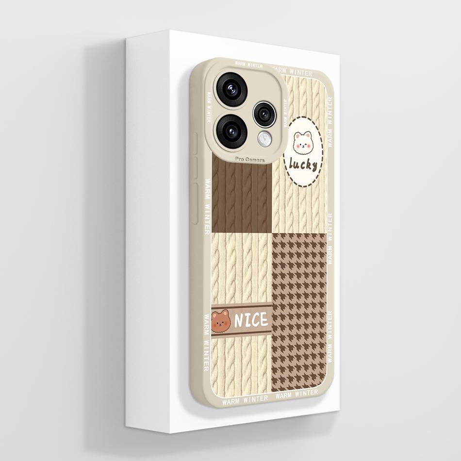 Case For Oppo Reno 15 Pro Mini 15C 15F Cute Panda Liquid Silicone High Quality Phone Back Cover For Oppo Reno15 Couple Funda