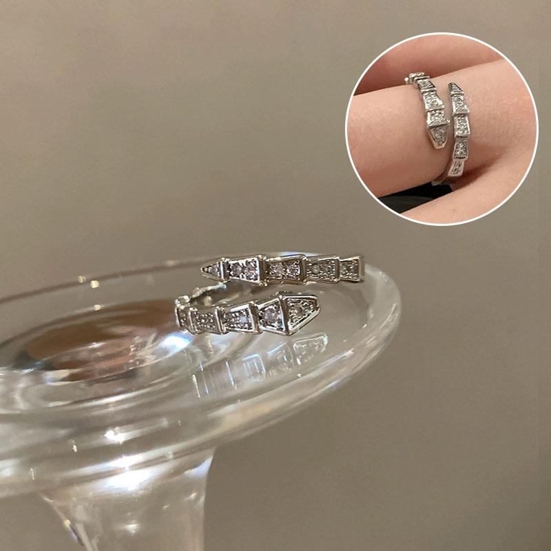 INS Fashion Creative Design Twist Cross Ring For Women Men Trending Irregular Metal Open Finger Rings Couple Punk Jewelry Gifts