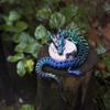 3D Printing Dragon Model Crafts Color Changing Joint Movements Car Home Decoration Aquarium Ornament Halloween Christmas Gifts