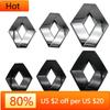 2026 Hot For Renault Interior Stickers 110mm/120mm/195mm Car Front Hood EmblemFor Renault Megane 2 3 4 Twingo Clio Talisman Capt A6