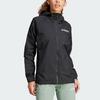 Adidas Multi 2L Rain.Rdy Performance Jacket with Hood Women Outerwear Black IV9835