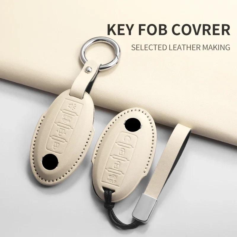 Autoschlüsselhülle Abdeckung Schale Fob für Nissan J11 J10 Versa Maxima Altima Rogue Sentra Murano Trail für Infiniti FX35 QX60 Autoschlüsselanhänger