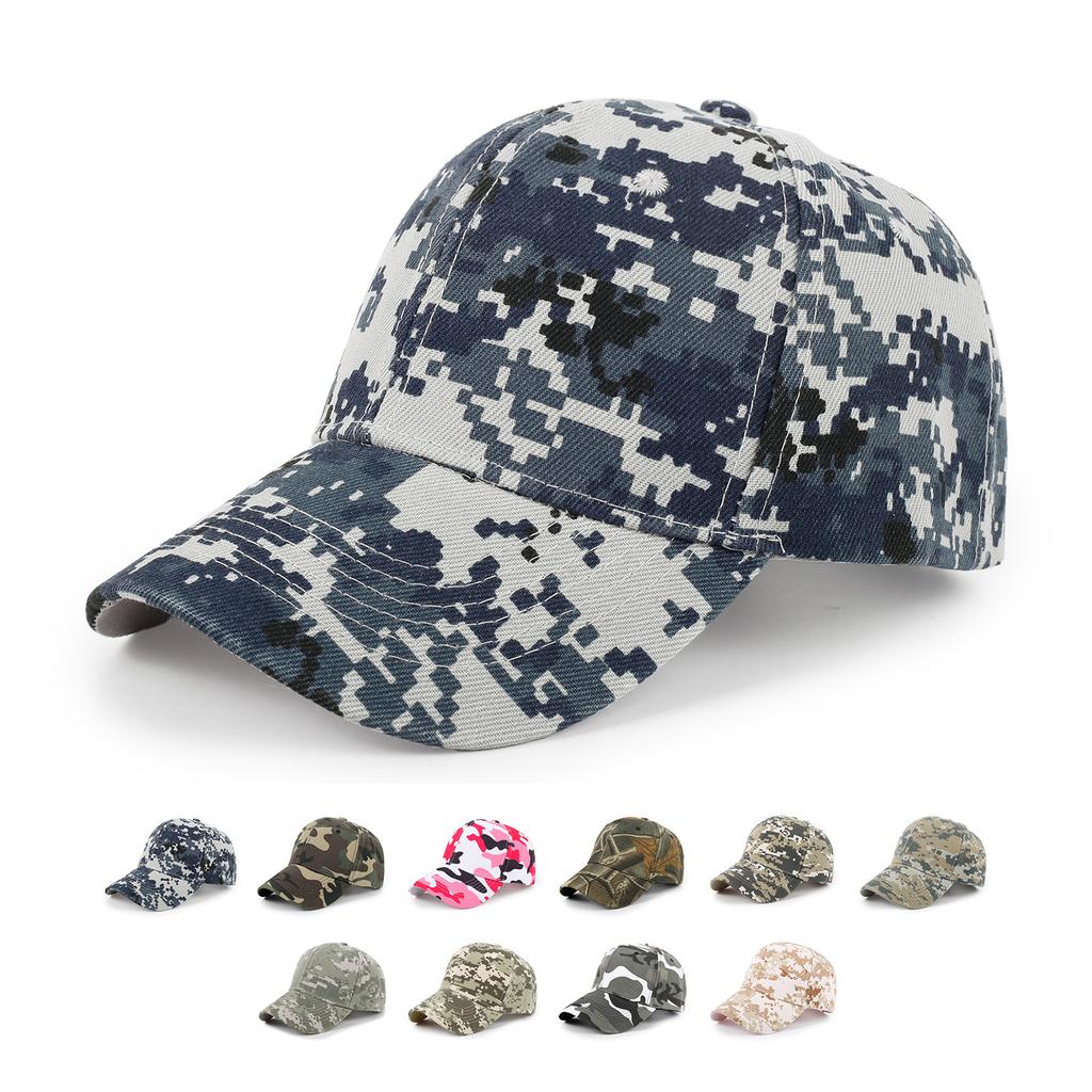 Czapka baseballowa moro Męska Czapka Outdoorowa do Pieszych Wędrówek i Kempingu Damska Czapka z Daszkiem Chroniąca przed Słońcem