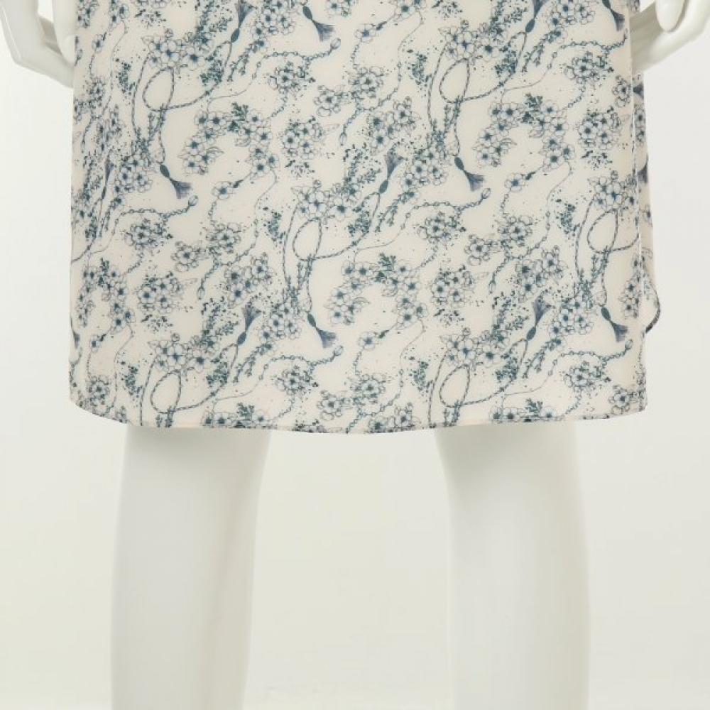 Wacoal Women S 30d Flower Print Gown [wgn2503b]