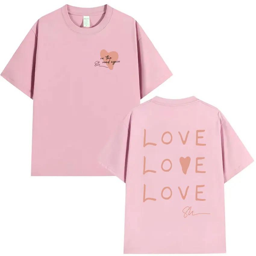 Hot Sale Shawn Mendes Tour High Quality 2025 Harajuku T Shirt Men's Oversized Cotton T-Shirts Summer Best Selling Hoodies  Soft