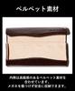 GORBE Glasses Italian Leather Case, (Black)