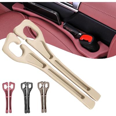 2PCS Car Seat Gap Filler Organizer, No Drop Seat Guard, Automotive Trays & Bags, Drop Seat Gap Fillers Between Seat And Console Stop Things From