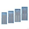 Rotary Burrs Set, 6 Pcs 2.35mm Shank Tungsten Steel Cutting for DIY Woodworking,