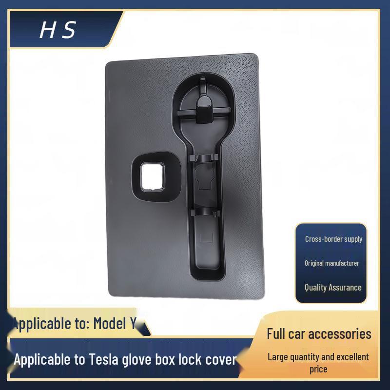Tesla Model Y Trunk Storage Box Lock Cover 1940219-00-C No Brand